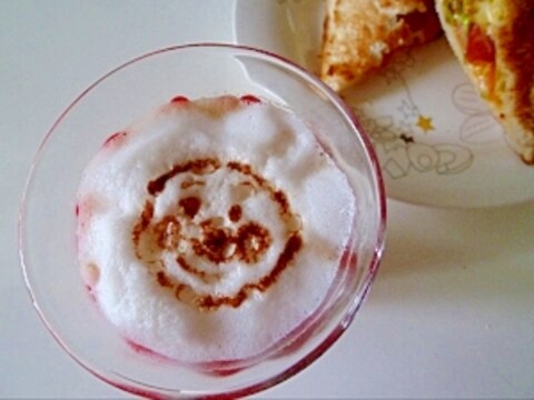 チョコシロップでラテアート レシピ 作り方 By Nontan 楽天レシピ